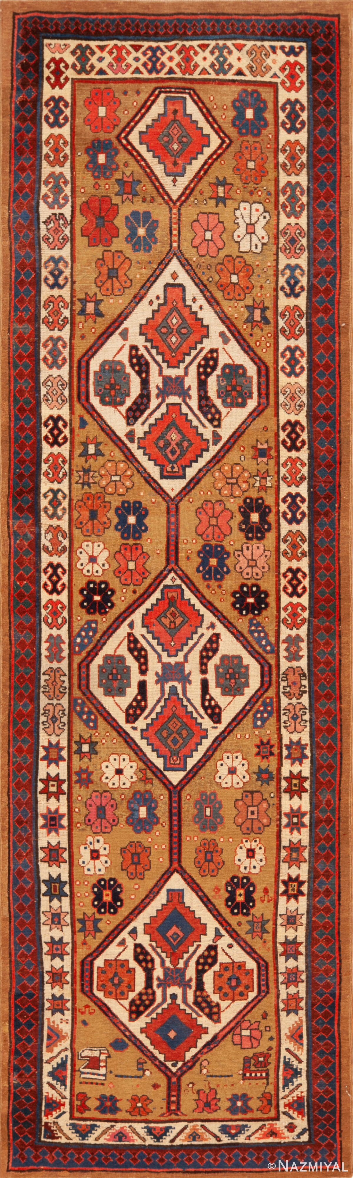 Persian Antique Serab Runner Rug 73164 by Nazmiyal Antique Rugs