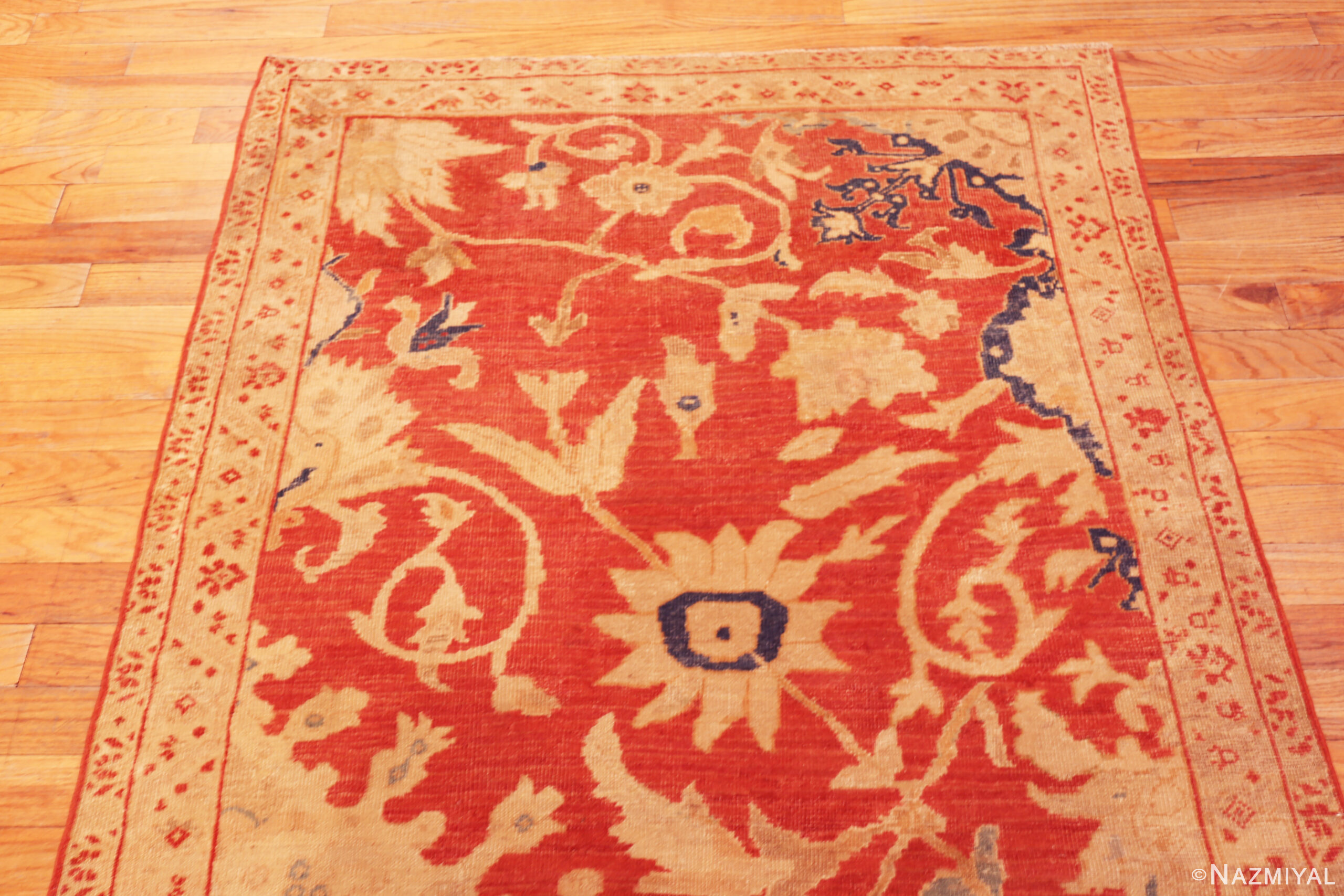 ＊szkさま専用 Vintage rug 07＊ Antique Persian Sultanabad Ziegler Sampler Rug 73460 Nazmiyal
