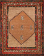Collector’s Antique Persian Serab Rug with Iconic Patterns 71829 Collector’s Antique Persian Serab Rug with Iconic Patterns 71829 by Nazmiyal Antique Rugs