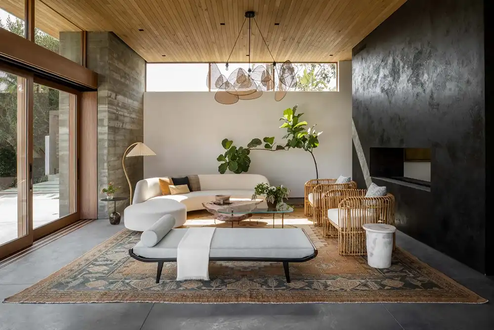 Antique Rugs in Minimalism Interior Design by Nazmiyal Collection