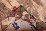 Back of Artistic Antique American Hooked Rug Back of Artistic Antique American Hooked Rug 73572 by Nazmiyal Antique Rugs