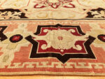 Border of Antique Needlepoint English Rug Border of Antique Needlepoint English Rug 43967 by Nazmiyal Collection