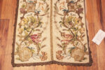 Bottom of Antique Italian Banner Embroidery Bottom of Antique Italian Banner Embroidery 73846 by Nazmiyal Antique Rugs