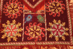 Bottom of Second Panel of Antique Uzbek Lakhai Bags Set 73379 by Nazmiyal Antique Rugs