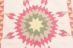 Center of Antique American Star of Bethlehem Quilt Textile Center of Antique American Star of Bethlehem Quilt Textile 73839 by Nazmiyal Antique Rugs