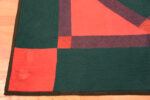 Corner of Antique American Amish Textile Corner of Antique American Amish Textile 73838 by Nazmiyal Antique Rugs