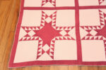Corner of Antique American Quilt Textile Corner of Antique American Quilt Textile 73842 by Nazmiyal Antique Rugs