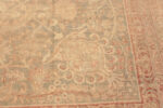 Detail of Antique Persian Kerman Rug with Soft Pastel Tones 73761 by Nazmiyal Antique Rugs