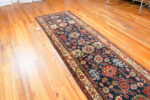 Floor view of Antique Persian Bidjar Runner Rug Floor view of Antique Persian Bidjar Runner Rug 73273 by Nazmiyal Antique Rugs