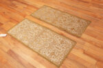 Floor View of Pair of Antique Portuguese Wall Panels Textile 73845 by Nazmiyal Antique Rugs