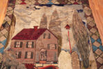 Front of Artistic Antique American Hooked Rug Front of Artistic Antique American Hooked Rug 73572 by Nazmiyal Antique Rugs