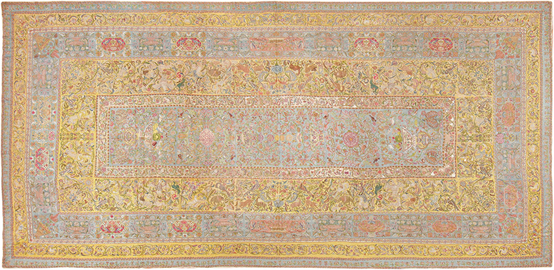 Large 17th Century Indo-Portuguese Summer Carpet 46159