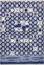 Modern Custom Scandinavian Rug Sample 50748 by Nazmiyal Antique Rugs
