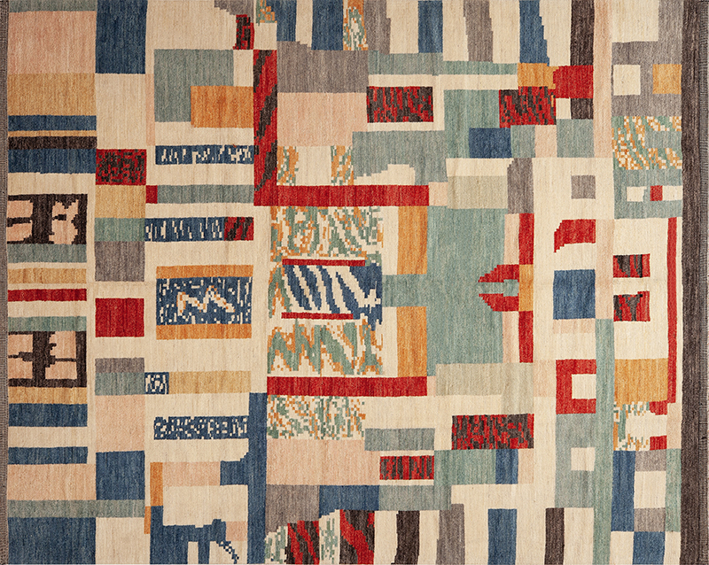 Exquisite Pattern Modern Contemporary Swedish Design Rug 73494