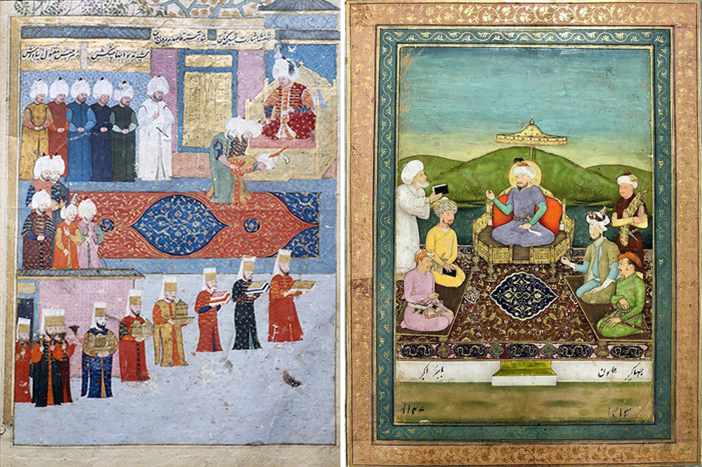 Mughal Royal Carpet Illustrations