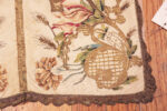 Right Corner of Antique Italian Banner Embroidery Right Corner of Antique Italian Banner Embroidery 73846 by Nazmiyal Antique Rugs