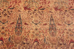 Texture of Antique Persian Kerman Rug Texture of Antique Persian Kerman Rug 70834 by Nazmiyal Antique Rugs
