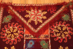 Top of Second Panel of Antique Uzbek Lakhai Bags Set 73379 by Nazmiyal Antique Rugs