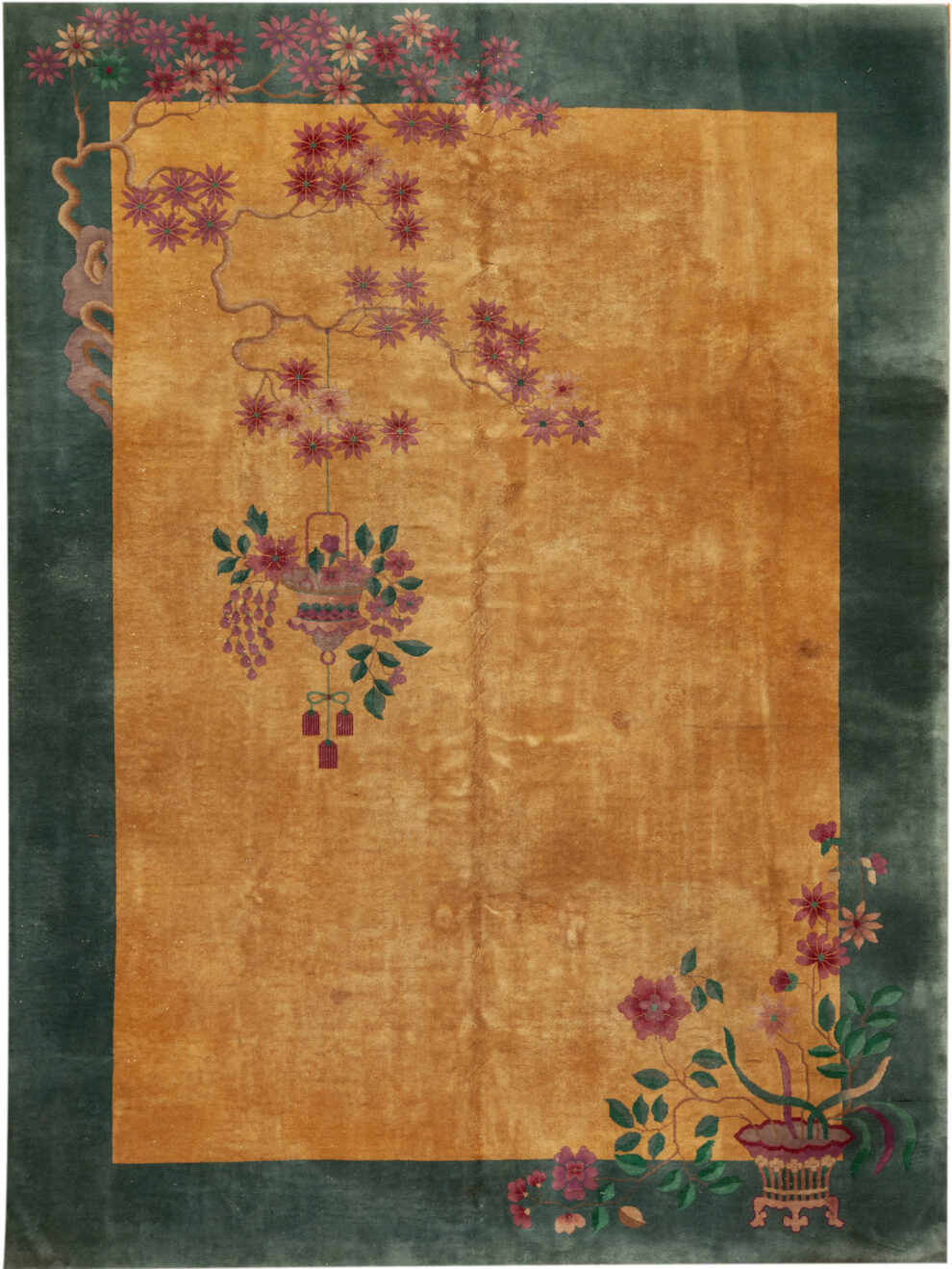 Antique Chinese Art Deco Nichols Rug 73930 Nazmiyal Rugs