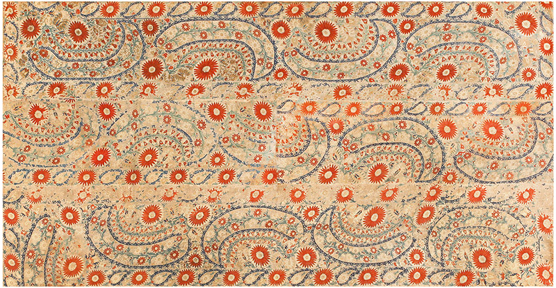 Antique Ottoman textile embroidery, c. 1600s, 3 ft 2 in x 6 ft — Nazmiyal #41498