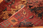 Back of Antique Agra India Rug 73896 by Nazmiyal Rugs