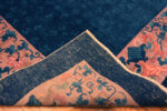 Back of Antique Chinese Blue Nichols Rug Back of Antique Chinese Blue Nichols Rug 73922 by Nazmiyal Rugs