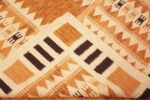 Back of Contemporary Gold Astonishing Scandinavian Inspired Rug 73884 by Nazmiyal Rugs