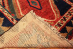 Back of Vintage Persian Gabbeh Diamond Rug Back of Vintage Persian Gabbeh Diamond Rug 73900 by Nazmiyal Rugs