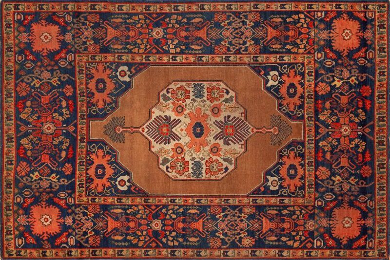 Antique Senneh Geometric Tribal Rug 73520 by Nazmiyal Collection Blog