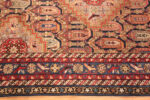 Border of Antique Caucasian Baku Khila Rug Border of Antique Caucasian Baku Khila Rug 73929 by Nazmiyal Rugs
