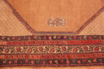 Border of Antique Persian Geometric Serab Rug Border of Antique Persian Geometric Serab Rug 71829 by Nazmiyal Rugs