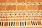 Border of Contemporary Gold Astonishing Scandinavian Inspired Rug 73884 by Nazmiyal Rugs