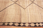 Border of Vintage Persian Gabbeh Ivory Rug 73898 by Nazmiyal Rugs