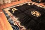Bottom of Antique Chinese Dragon Rug Bottom of Antique Chinese Dragon Rug 73914 by Nazmiyal Rugs