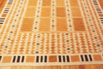 Bottom of Contemporary Gold Astonishing Scandinavian Inspired Rug 73884 by Nazmiyal Rugs