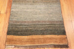 Bottom of Vintage Persian Gray Tone Gabbeh Rug Bottom of Vintage Persian Gray Tone Gabbeh Rug 73909 by Nazmiyal Rugs
