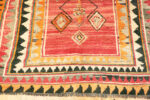 Bottom of Vintage Persian Gabbeh Geometric Rug 73899 by Nazmiyal Rugs