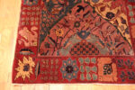 Corner of Antique Agra India Rug 73896 by Nazmiyal Rugs