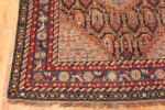 Corner of Antique Caucasian Baku Khila Rug Corner of Antique Caucasian Baku Khila Rug 73929 by Nazmiyal Rugs