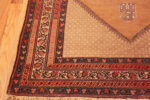 Corner Detail of Antique Persian Geometric Serab Rug Corner Detail of Antique Persian Geometric Serab Rug 71829 by Nazmiyal Rugs