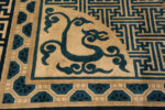 Corner Detail of Large Antique Chinese Peking Rug 73915 by Nazmiyal Antique Rugs