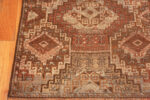 Corner of Small Antique Persian Baluch Rug Corner of Small Antique Persian Baluch Rug 73288 by Nazmiyal Rugs
