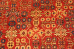 Detail of Antique Central Asian Red Khotan Rug 73927 by Nazmiyal Rugs