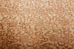 Detail of Silk Wool Lotus Blossom Chinese Style Rug Detail of Silk Wool Lotus Blossom Chinese Style Rug 61138 by Nazmiyal Rugs