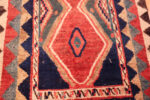 Detail of Vintage Persian Gabbeh Diamond Rug Detail of Vintage Persian Gabbeh Diamond Rug 73900 by Nazmiyal Rugs