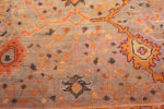 Feature of Antique Turkish Oushak Rug Feature of Antique Turkish Oushak Rug 73895 by Nazmiyal Rugs