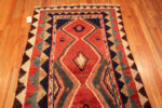 Full View of Vintage Persian Gabbeh Diamond Rug Full View of Vintage Persian Gabbeh Diamond Rug 73900 by Nazmiyal Rugs