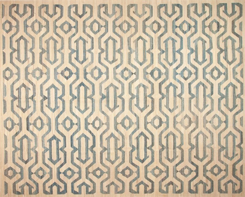 Large Beige Geometric Modern Contemporary Kilim Rug 11942 by Nazmiyal Blog