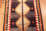 Middle of Small Vintage Persian Bold Geometric Gabbeh Rug 73906 by Nazmiyal Rugs