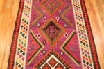 Middle of Vintage Persian Qashqai Kilim Rug 73897 by Nazmiyal Rugs